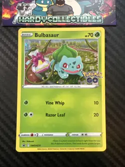 SWSH231 Bulbasaur - Black Star Promo Card - Holo Rare Pokemon TCG Near Mint - Image 1