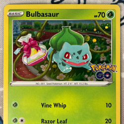 Bulbasaur SWSH231 Black Star Promo Holo Rare Sword & Shield Pokemon Card NM/LP - Image 2