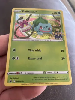 Bulbasaur - SWSH231 - Pokemon Card Black Star Promo Holo Rare - Image 2