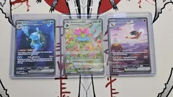 Pokemon TCG: S&V 151 Charizard Venusaur Blastoise EX SIR Full Art Holo NM Lot - Image 4