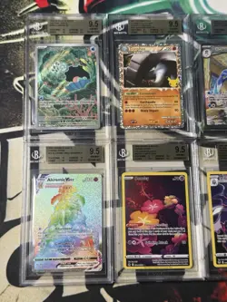 Pokemon TCG ALL English 10x Beckett BGS Graded Lot! SIR ALT ART & More #3 - Image 2