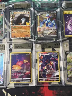 Pokemon TCG ALL English 10x Beckett BGS Graded Lot! SIR ALT ART & More #3 - Image 3
