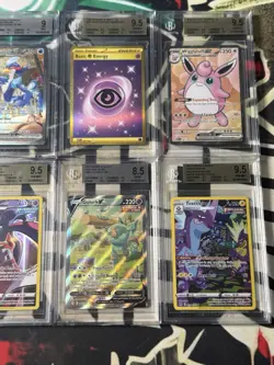 Pokemon TCG ALL English 10x Beckett BGS Graded Lot! SIR ALT ART & More #3 - Image 4