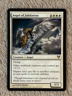 MTG - Angel of Jubilation - LP - Avacyn Restored - Magic the Gathering - Image 1