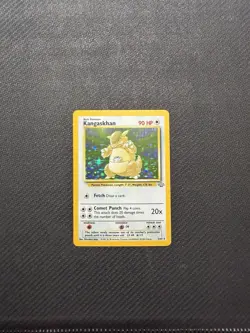 Kangaskhan Holo 5/64 Jungle Set Rare Pokemon Card Vintage 1999 WOTC LP - Image 1