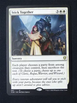 Stick Together - CLB - Mtg Card #9AG - Image 1