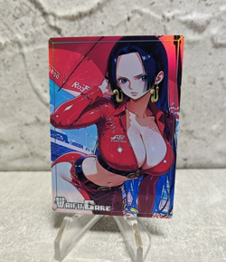 Boa Hancock Trading Card Waifu Goddess Story Anime Girl holo Karte Manga Full - Image 1