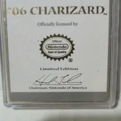 Pokemon 23K Gold-Plated Charizard Card w/ COA • Limited Edition 1999 - Image 4