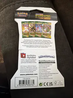 Pokemon TCG Evolving Skies Sword & Shield Sleeved Pack - 10 Cards 820650808784 - Image 2