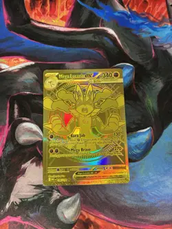 Pokemon TCG Mega Lucario EX Mega Evolution Holo Rare Card 188/132 ME01 - Image 1
