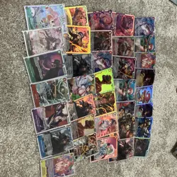Bandai One Piece CCG 36 Card Lot English Foil SR's - Image 1