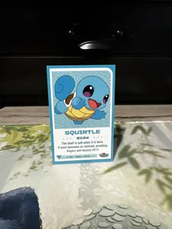Squirtle Baby Chibi Reedition Pokemon Card - Image 1