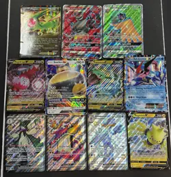 Pokemon TCG Jumbo Card Lot Snorlax Rayquaza Greninja - Image 1