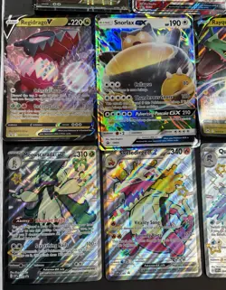 Pokemon TCG Jumbo Card Lot Snorlax Rayquaza Greninja - Image 2
