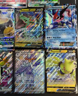 Pokemon TCG Jumbo Card Lot Snorlax Rayquaza Greninja - Image 3