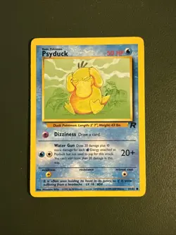PSYDUCK - Team Rocket Set - 65/82 - Common - Pokemon Card - Unlimited - LP - Image 1
