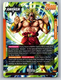 Dragon Ball Super Card Game #FB08-073 Broly - Image 1