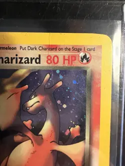 Pokemon Dark Charizard 4/82 Team Rocket Holo Rare English 2000 Card - Image 3