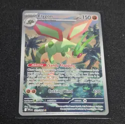 Flygon 101/94 Phantasmal Flames English Pokemon TCG Card Illustration Rare NM - Image 1