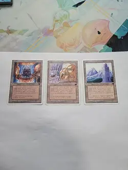 MTG - Urza’s Land Set Of 3 Cards Chronicles - Image 1