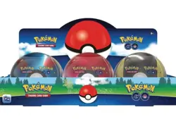POKEMON GO POKE BALL TIN - 6 TIN CASE BLOWOUT CARDS - Image 1