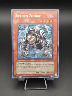 Return Zombie PP01-EN006 YuGiOh Premium Pack Secret Rare Holo Card LP - Image 1