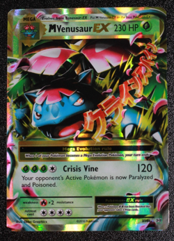 Pokemon TCG Mega Venusaur EX 2/108 Evolutions Ultra Rare Holo LP/NM - Image 1
