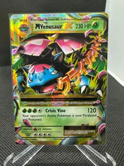 Pokemon TCG XY Evolutions M Venusaur EX 2/108 Holo NM/LP - Image 1