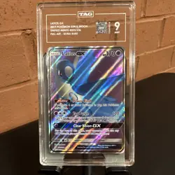 Latios GX Full Art 223/236 Sm Unified Minds Holo TAG Gem Mint 10 Graded Pokemon - Image 1