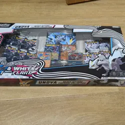 Pokemon scarlet & violet Black Bolt & White Flare unova card Collection Box - Image 1