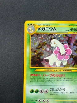 [NM] Meganium Pokemon Card Japanese No.154 Neo Genesis Vintage Holo 13D4 - Image 4
