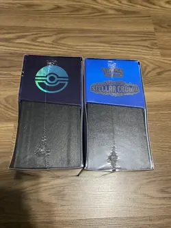 2x Phantasmal Flames / Stellar Crown Pokemon Center Elite Trainer Box PKC ETB - Image 4