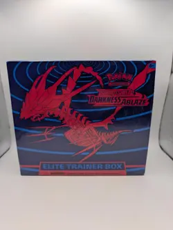 Pokemon TCG - Pokemon S&S ETB - Elite Trainer Box - Darkness Ablaze - Sealed - Image 1