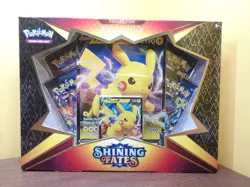 Pokemon TCG Shining Fates Pikachu V Collection Box Brand New & Factory Sealed! - Image 1