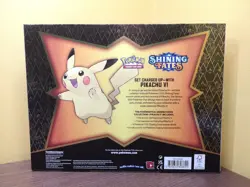 Pokemon TCG Shining Fates Pikachu V Collection Box Brand New & Factory Sealed! - Image 3