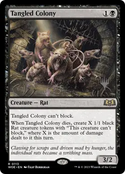 Tangled Colony (Promo Pack) Wilds of Eldraine Promos - Near Mint Foil - Image 1