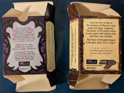 Magic the Gathering 4x Empty Deck Boxes collectible vintage MTG Urza tempest - Image 2