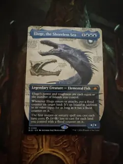 Eluge, the Shoreless Sea (Borderless) Bloomburrow Regular - Image 1