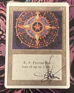 Magic The Gathering Amy Weber Artist Proof 3rd Ed Conservator - NM - Image 3