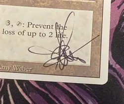 Magic The Gathering Amy Weber Artist Proof 3rd Ed Conservator - NM - Image 4