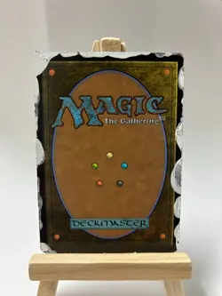 Magic MTG Altered Painted Island Land Squirrel Girl Anime Girl - Image 5