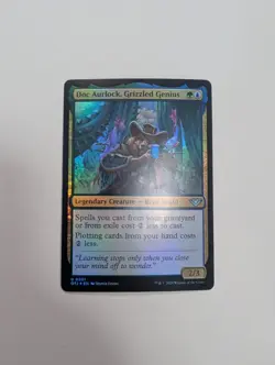 MTG - Doc Aurlock, Grizzled Genius (Foil) - Outlaws of Thunder Junction NM/M - Image 1