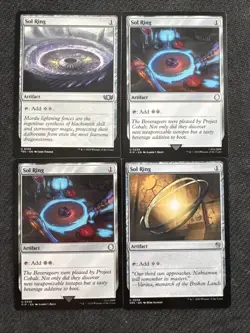 Sol Ring X4 MTG Various Sets - Image 1