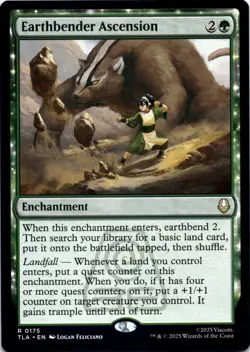 Earthbender Ascension Avatar: The Last Airbender Magic MTG NM - Image 1