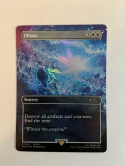 MTG Ultima Foil Final Fantasy Promo Standard Showdown English NM - Image 1