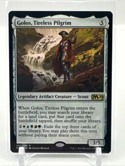 MTG Golos, Tireless Pilgrim Core Set 2020 English **US SHIP** - Image 1