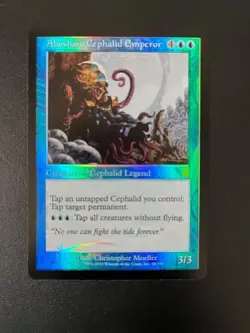 MTG- Aboshan, Cephalid Emperor x1 - Odyssey FOIL - Image 1
