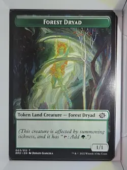 MTG - Brothers' War - Forest Dryad - 003/012 - Image 1