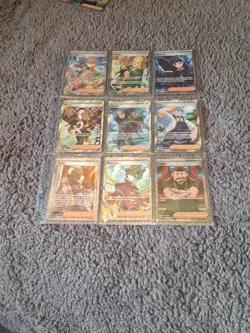 Pokemon TCG Gold Trainer Card Holo Full Arts 31x Pokemon Card Bundle Lot - Image 5