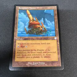 1x Reliquary Tower NM-Mint, English Commander: The Brothers' War MTG Magic - Image 1